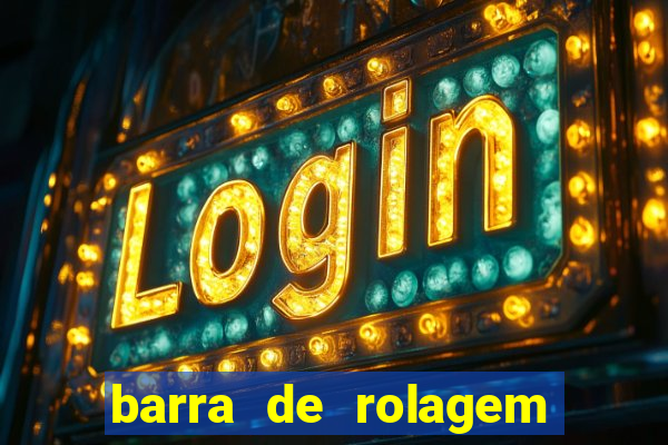 barra de rolagem descendo sozinha win10